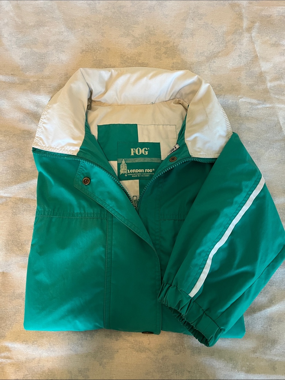Green London Fog jacket size L